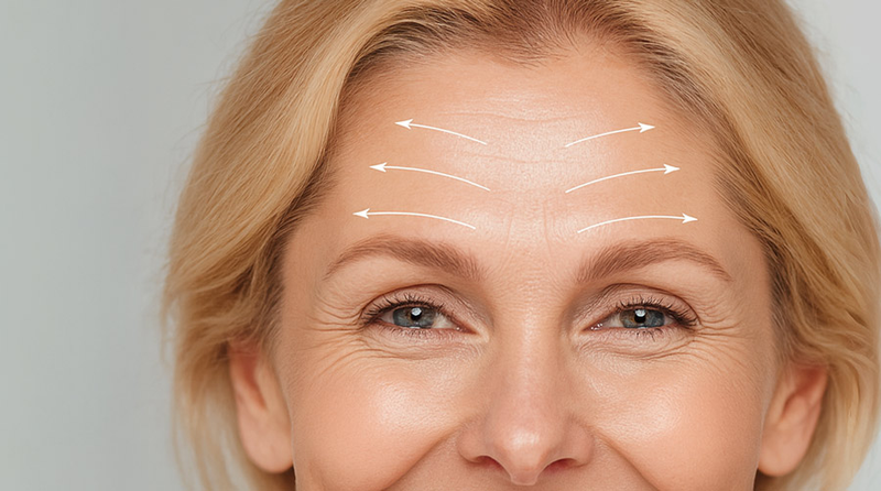 Behandlung von Falten auf der Stirn in Berlin